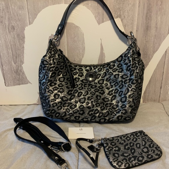 Coach Handbags - NWOT 2-pc COACH Ocelot Bag